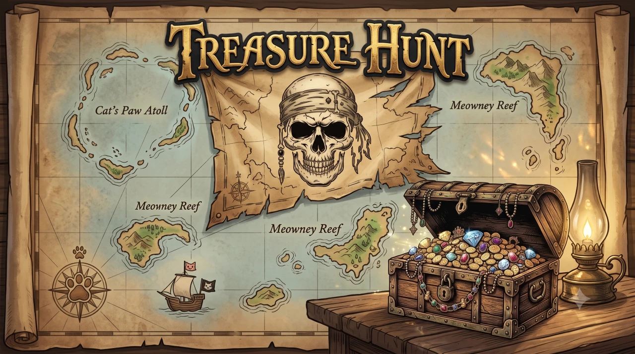 Treasure Hunt Gameplay